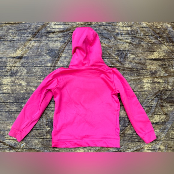 Girl’s Under Armour Hooded Sweatshirt Size Medium - Picture 2 of 2